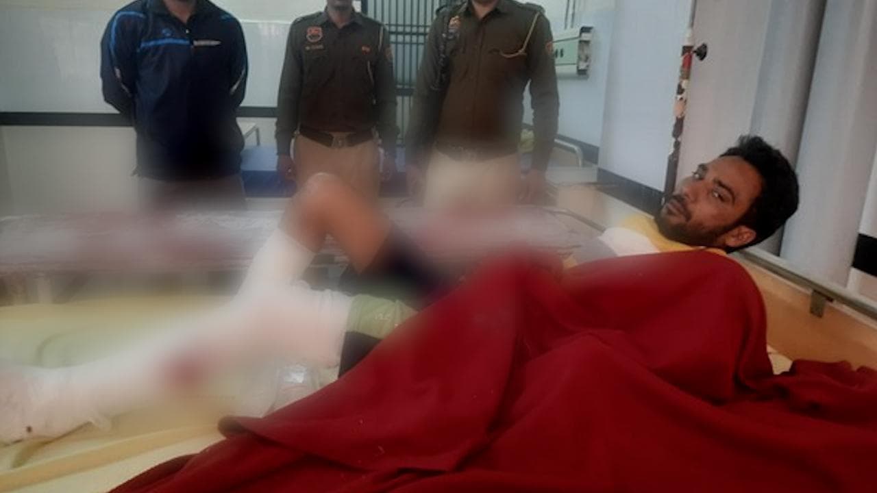 Haryana: wanted criminal arrested after encounter with police in Nuh