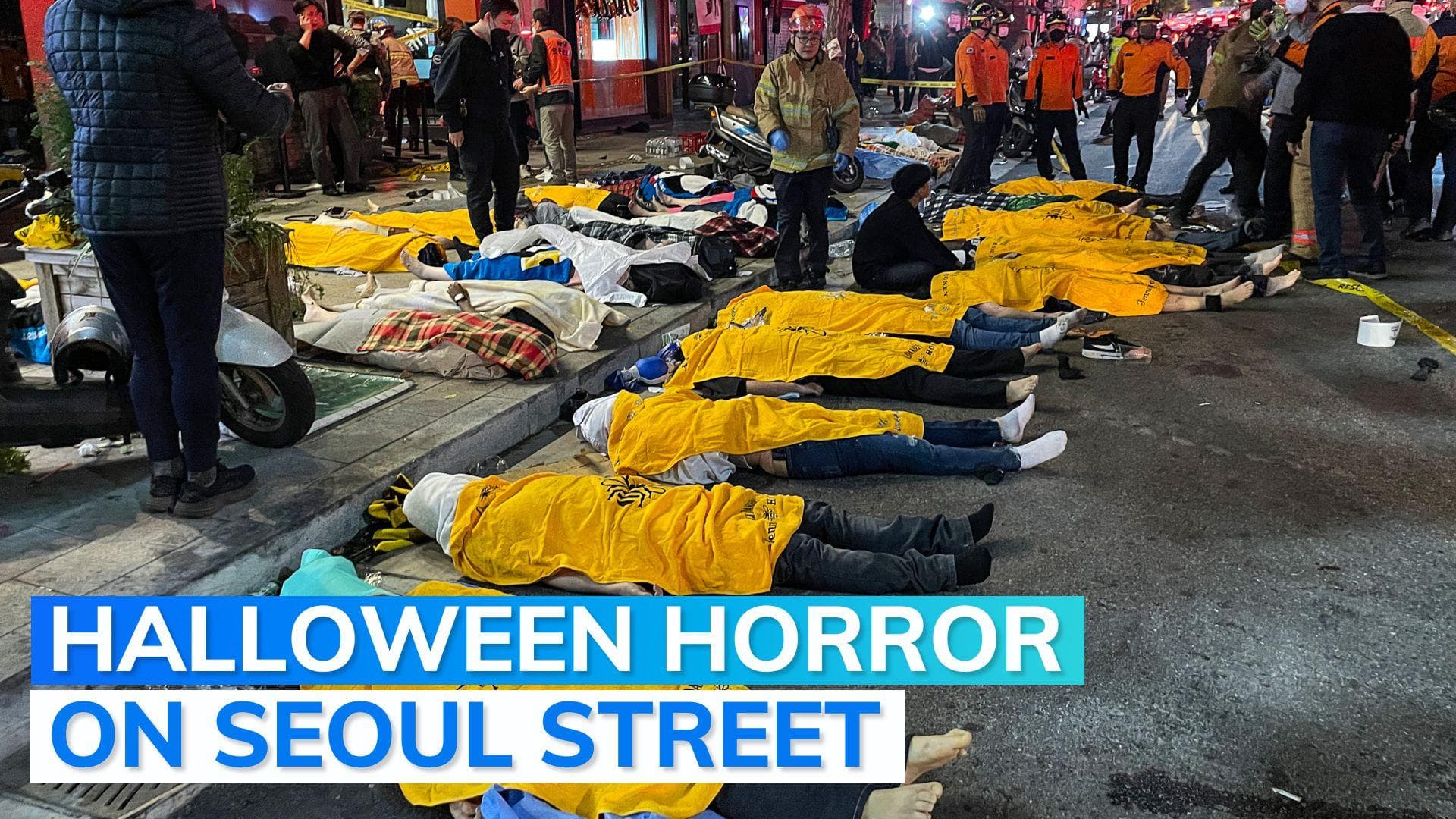 Halloween stampede in Seoul: 149 dead, at least 150 injured