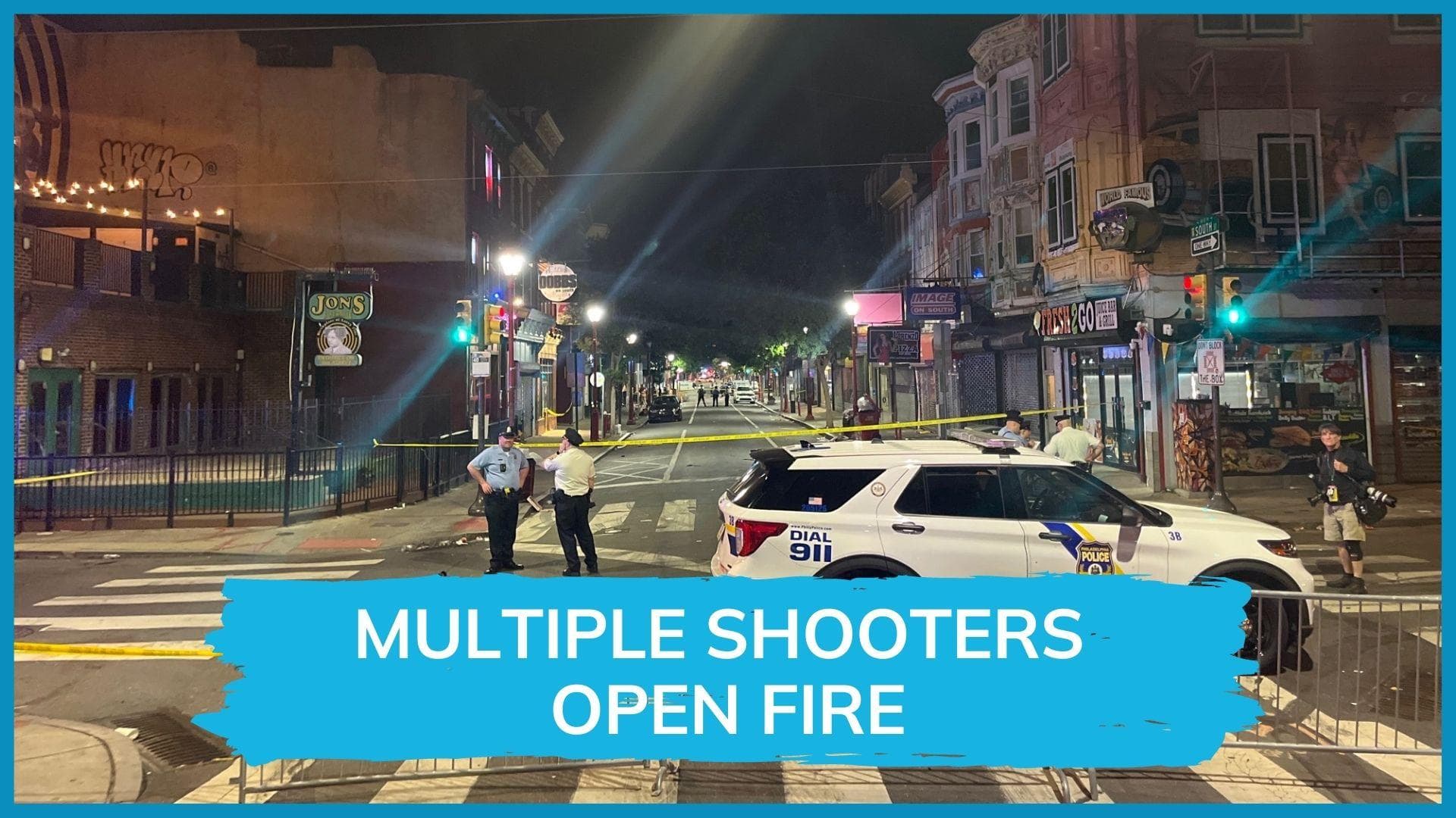 US shootings: three killed, 11 injured as multiple shooters open fire in Philadelphia 