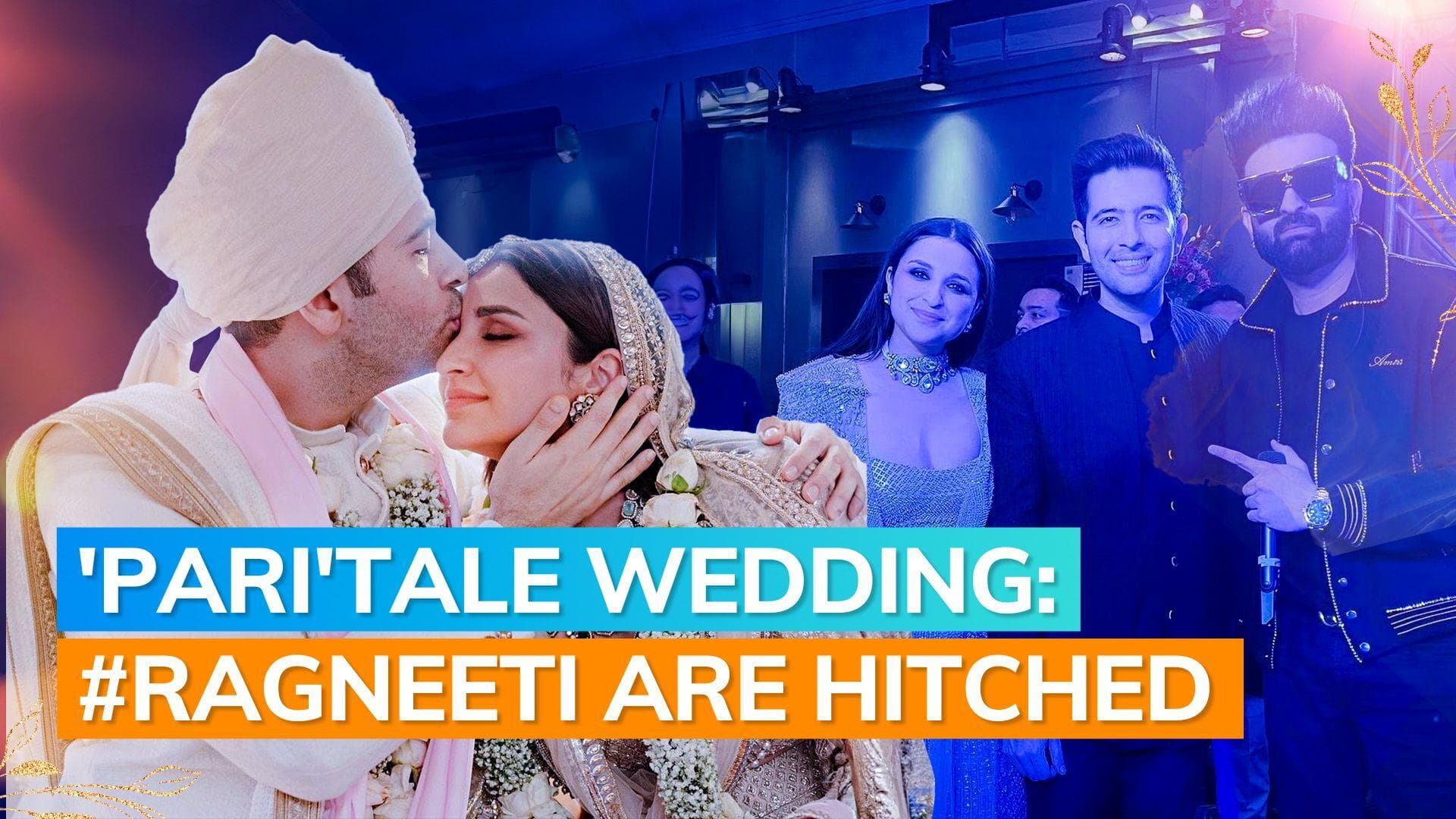 It's official: Parineeti-Raghav tie knot in a glittering ceremony