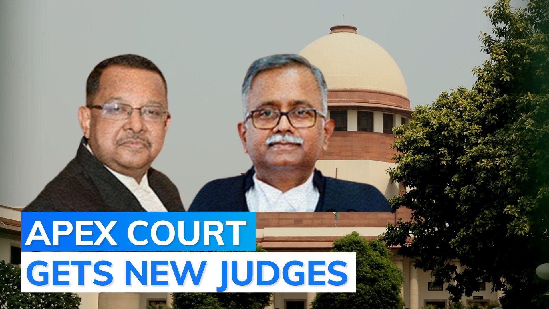 Two HC chief justices elevated as Supreme Court judges