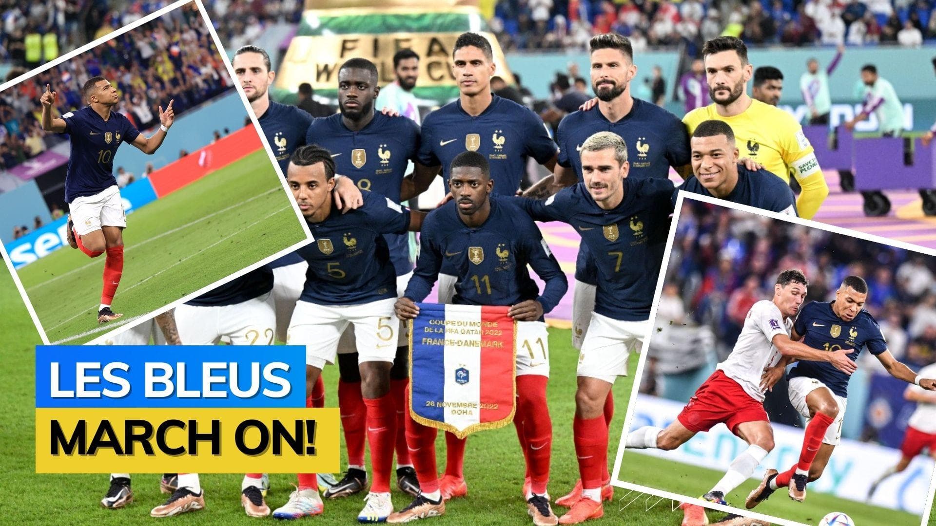 FIFA World Cup 2022 FRA vs DEN: Kylian Mbappe fires France into last 16 as they beat Denmark 2-1