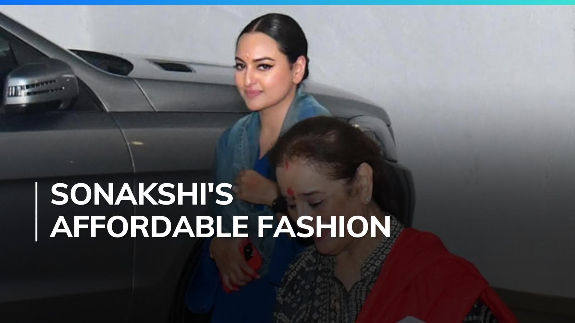 Sonakshi Sinha picks affordable blue co-ord set for pre-wedding pooja at home. Can you guess the price?