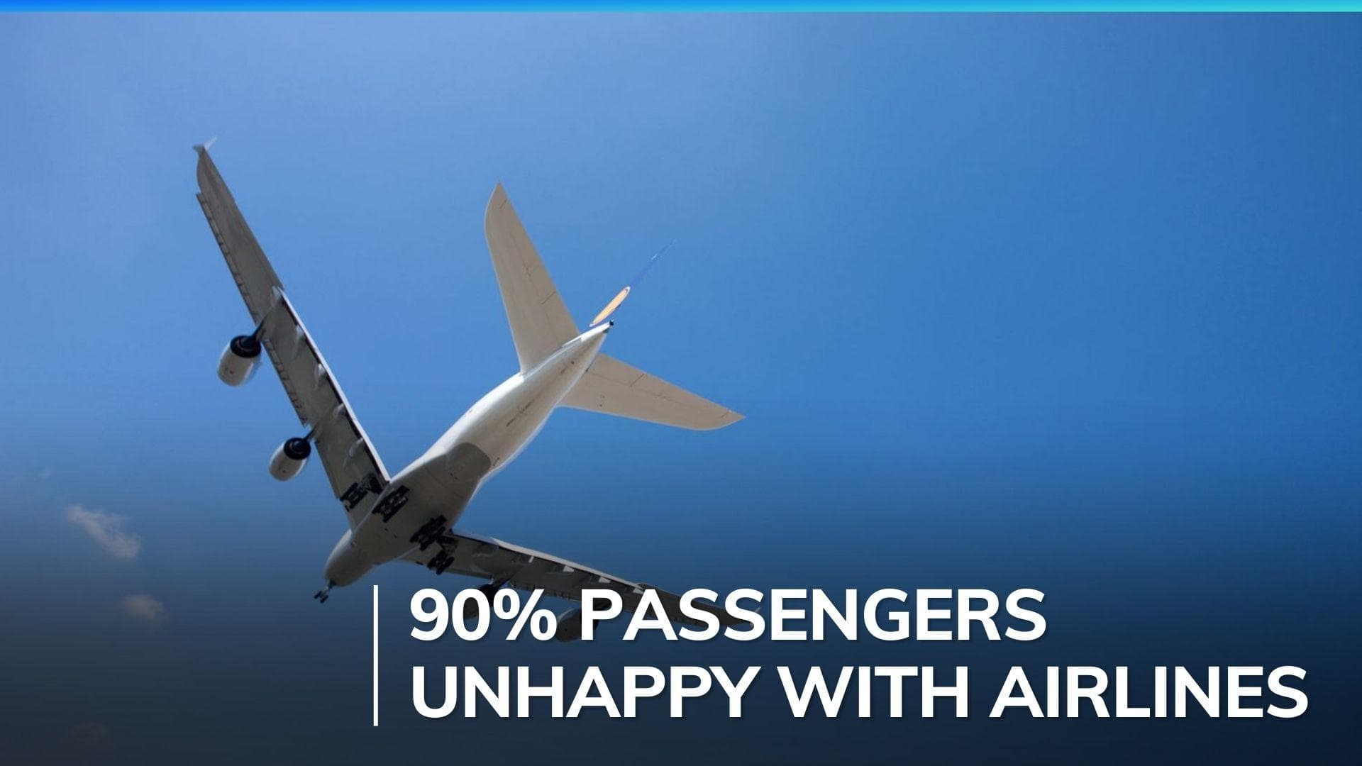 90% of Indian air passengers allege compromised comfort by airlines: Survey