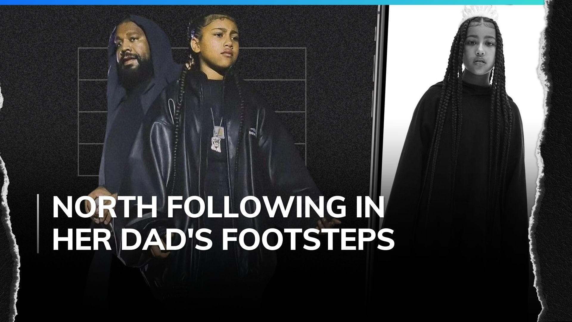 North West announces debut album 'Elementary School Dropout' at Vultures party; sparks debate