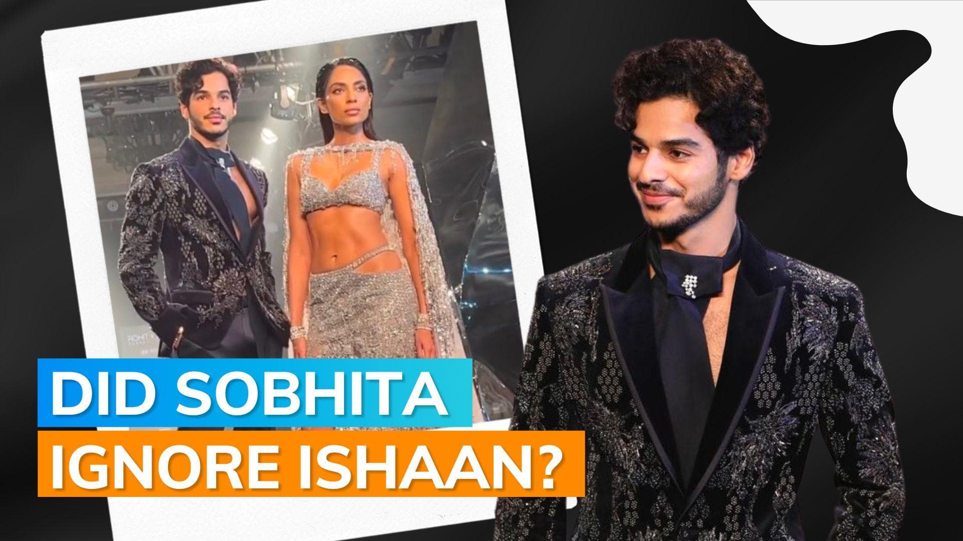 Sobhita Dhulipala and Ishaan Khatter turn showstoppers at Delhi event; fans react