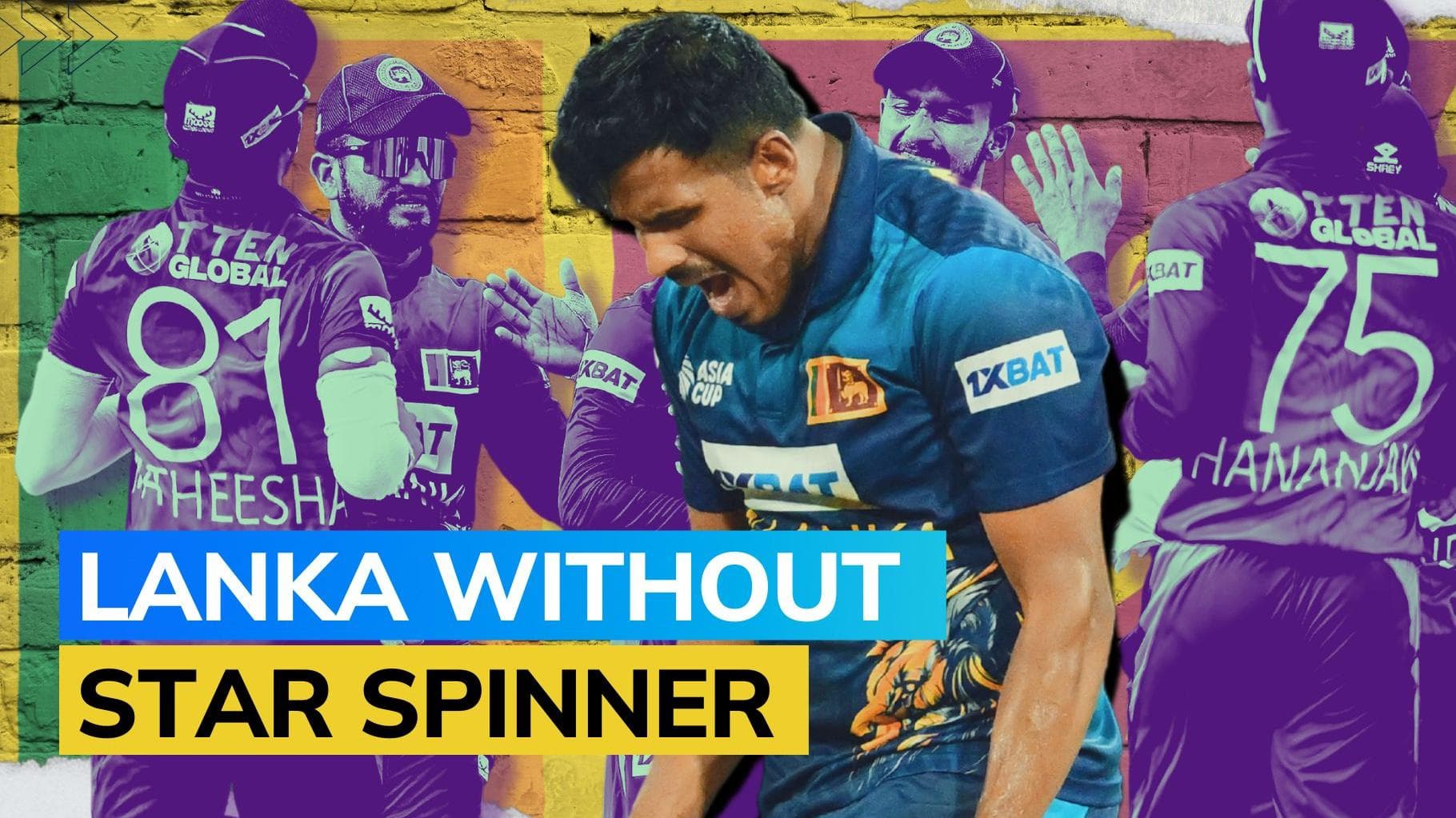 Asia Cup Final 2023: Maheesh Theekshana ruled out due to hamstring tear | India vs Sri Lanka