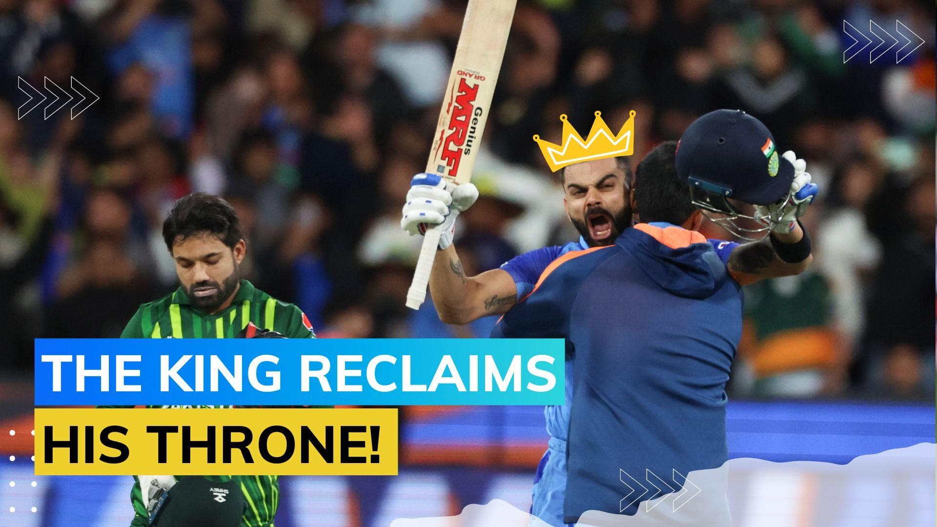 Watch! IND vs PAK HIGHLIGHTS: Virat Kohli steals Pakistan's thunder, guides India to a thrilling win