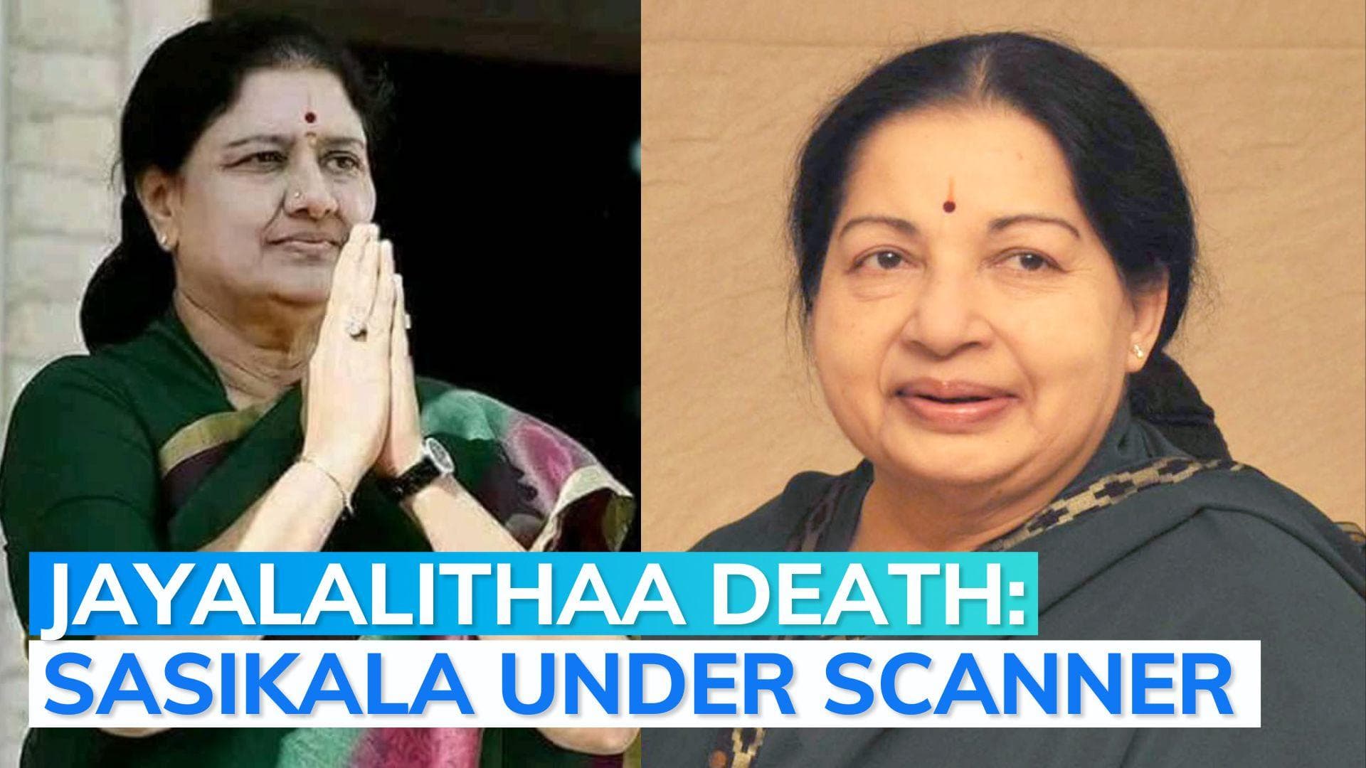 Inquiry panel blames Sasikala for circumstances leading to Jayalalithaa’s death