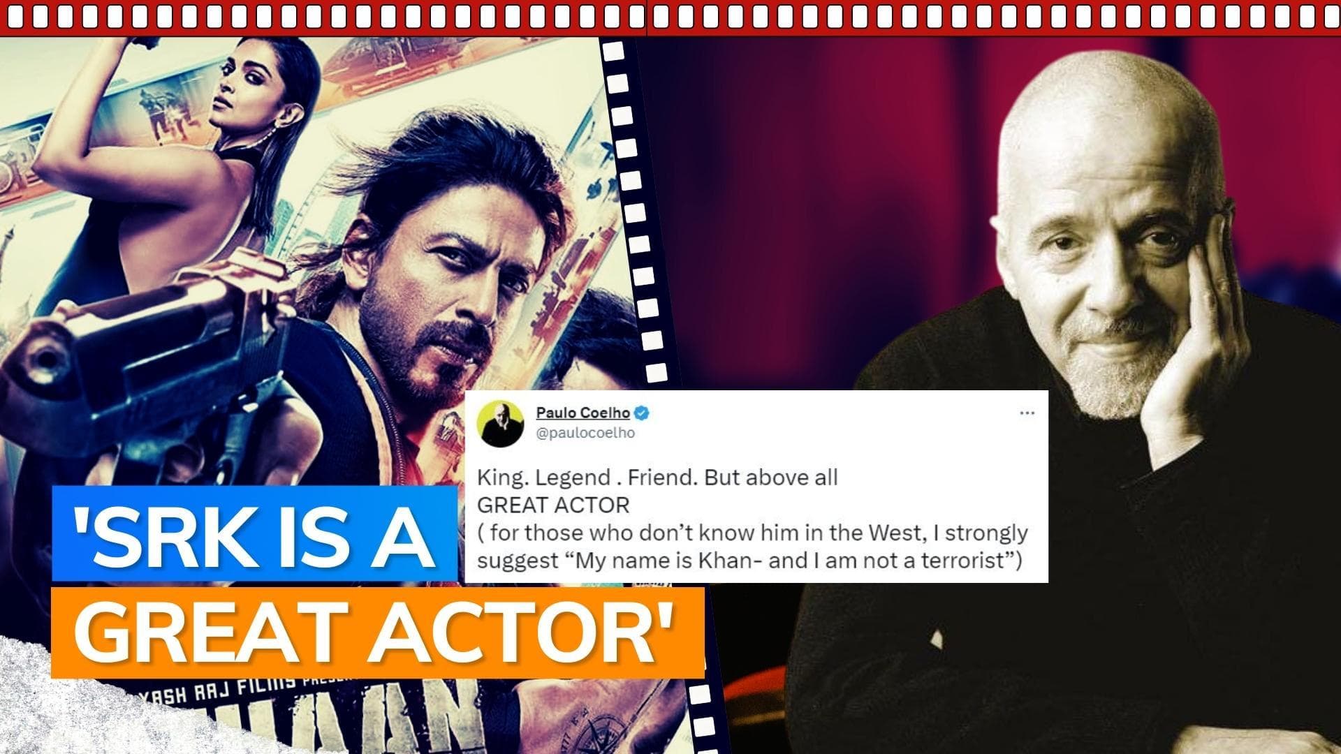 ‘Pathaan’: Author Paulo Coelho praises Shah Rukh Khan after his latest release