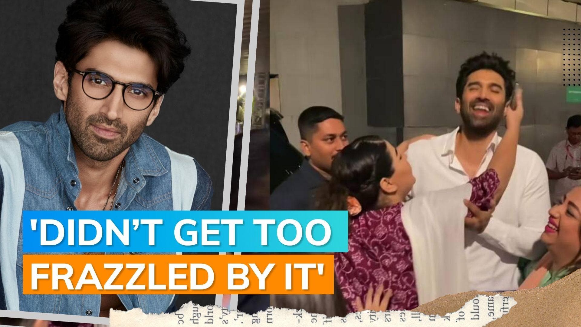 Aditya Roy Kapur talks about fan kissing him forcefully, says 'she was strong...'