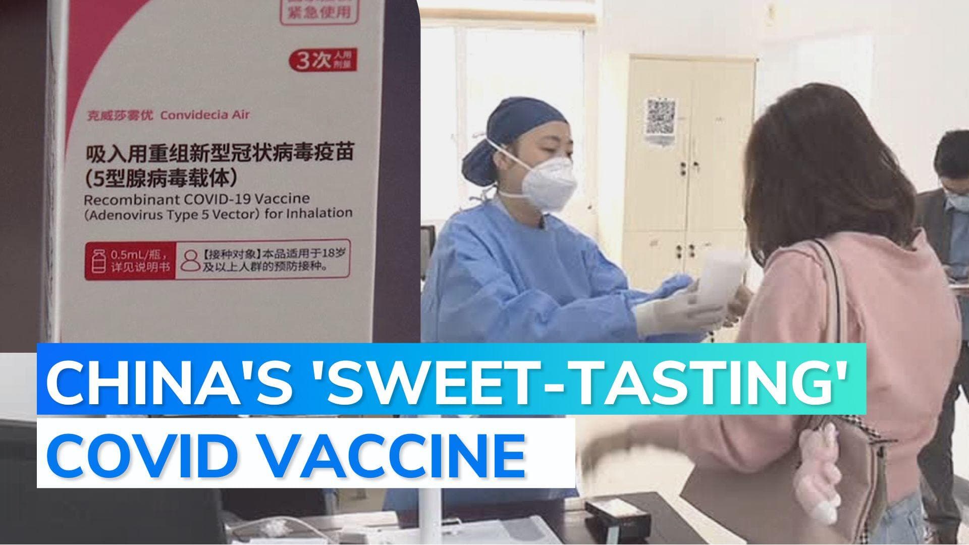China becomes first to roll-out 'needle-free' Covid vaccine which is inhaled through mouth