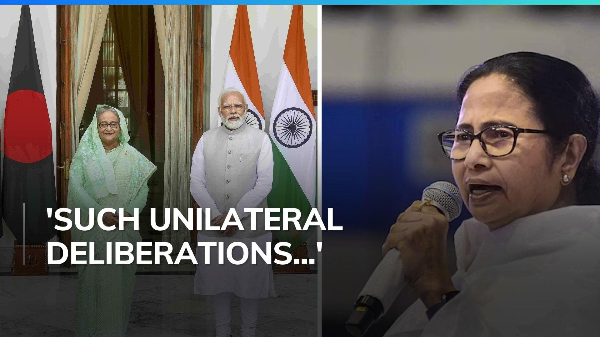  Not happy with Centre for excluding Bengal govt from Teesta talks with B'desh: Mamata to PM