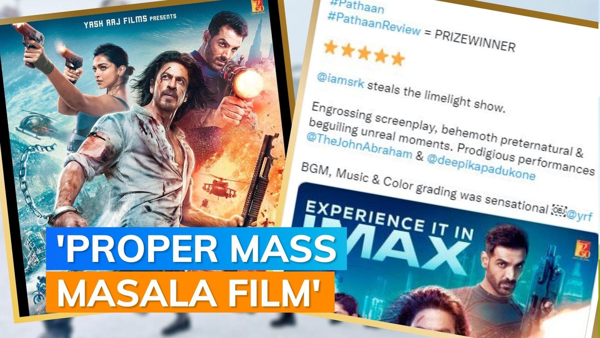 ‘Pathaan’ Twitter review: Audience can't stop praising Shah Rukh Khan film, call it 'cinematic joy'