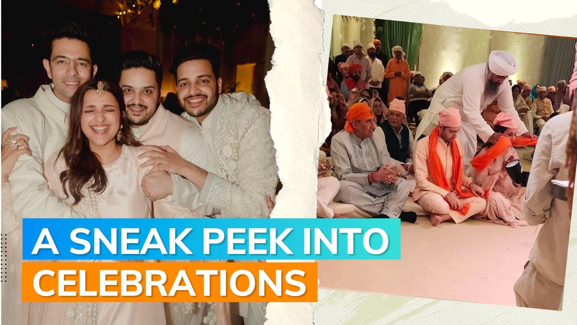 Parineeti Chopra and Raghav Chadha wedding: Couple seek blessings at Gurudwara; see here