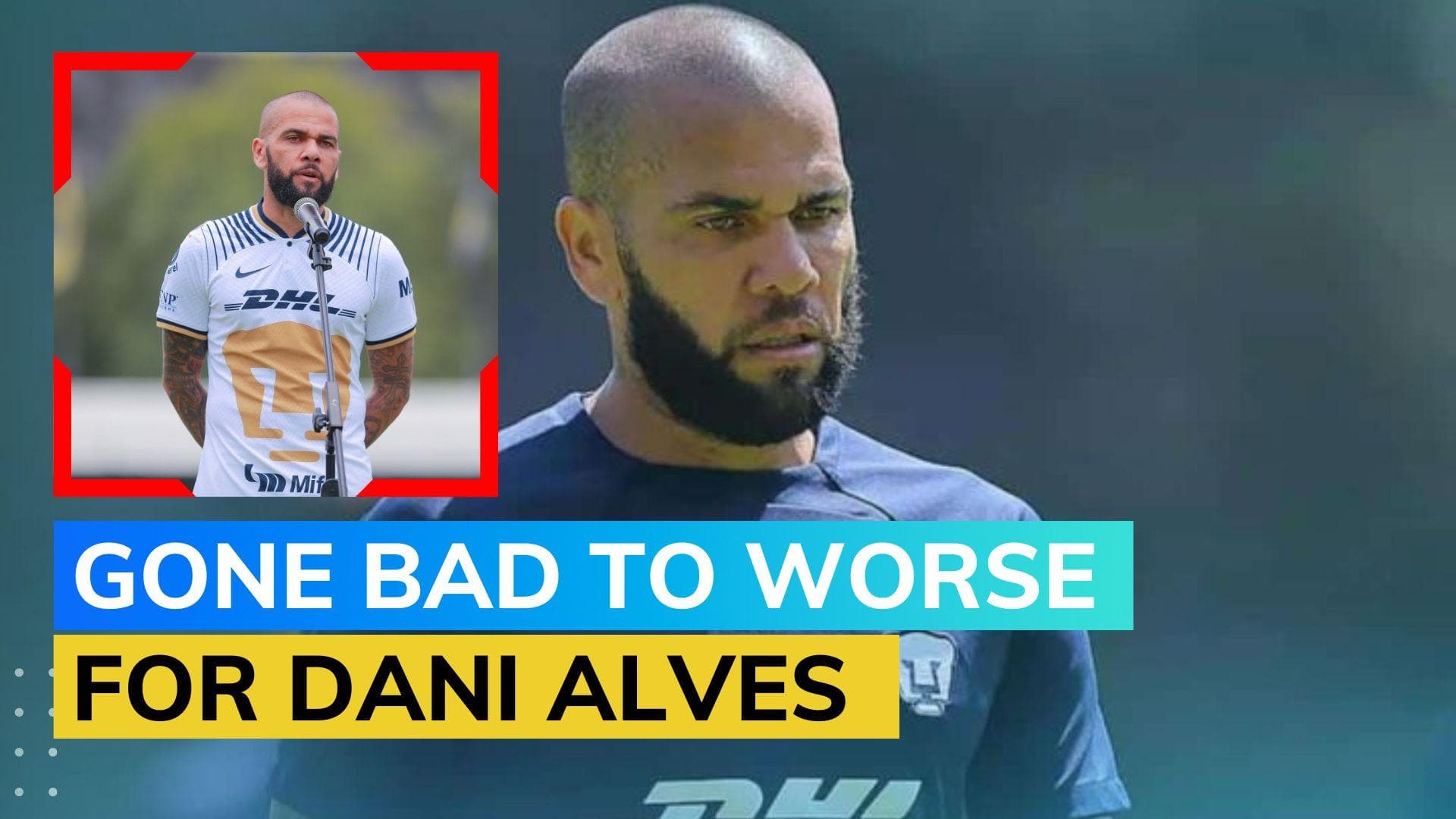 Footballer Dani Alves' contract terminated by Mexican club Pumas following sexual assault case