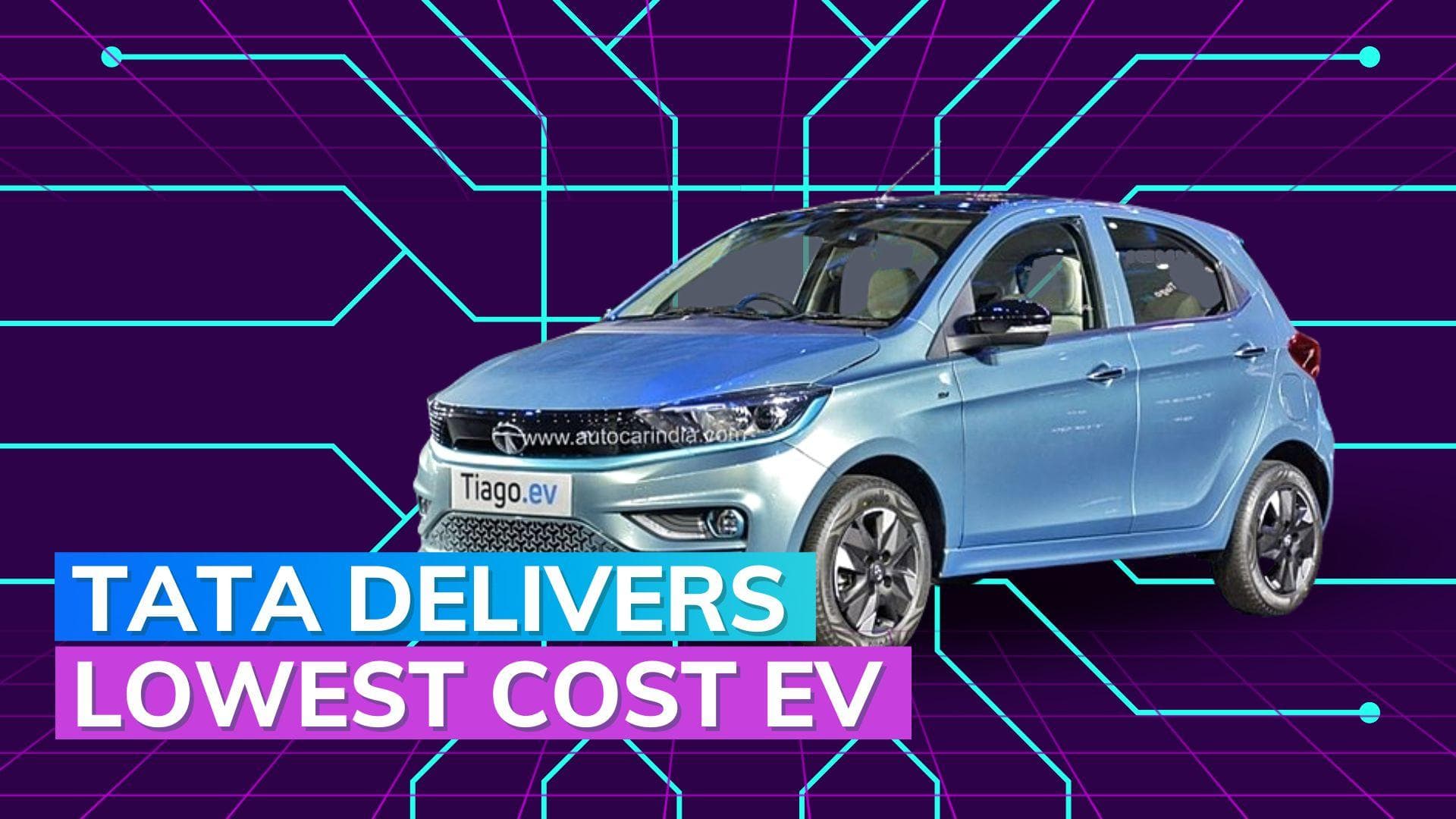  Tiago EV: Tata launches its most affordable EV for Indian market
