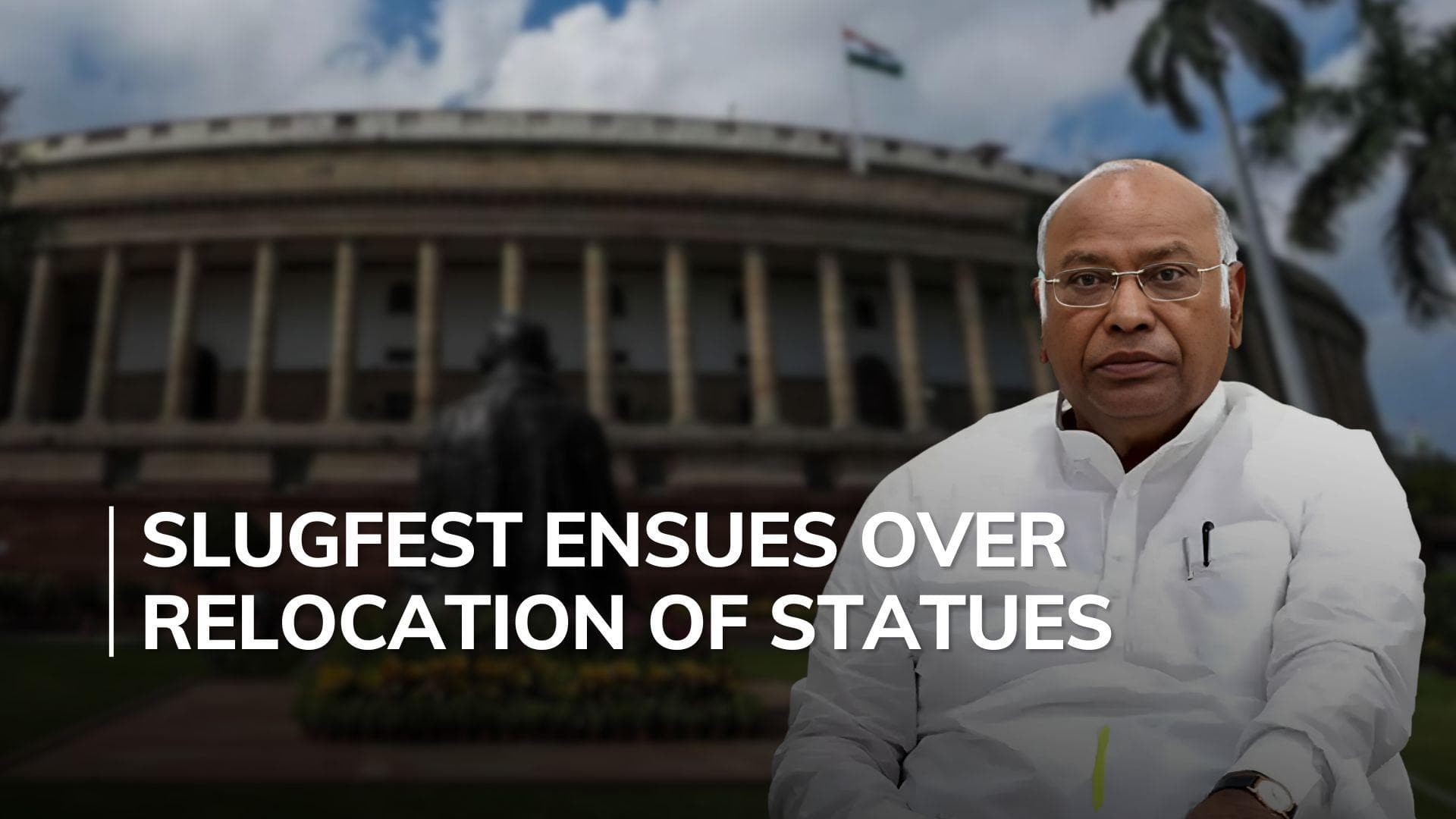 Cong slams govt over relocation of statues in Parliament complex, calls it 'unilateral' move