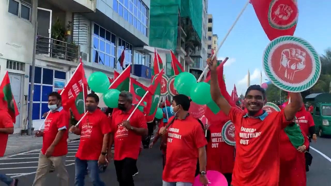 Anti-India protests in Maldives make way for new law to curb unrest