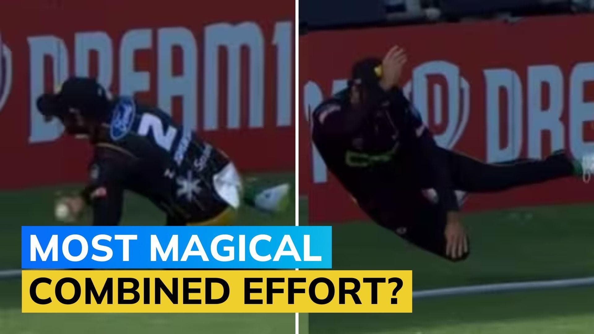 Watch: Nick Kelly, Troy Johnson work in tandem to produce the most incredible catch you’ll ever see