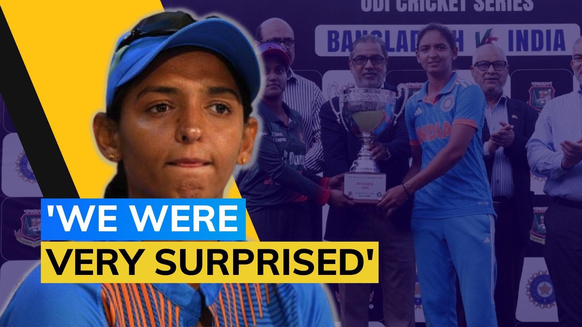 IND vs BAN: Skipper Harmanpreet Kaur terms umpiring pathetic in 3rd ODI