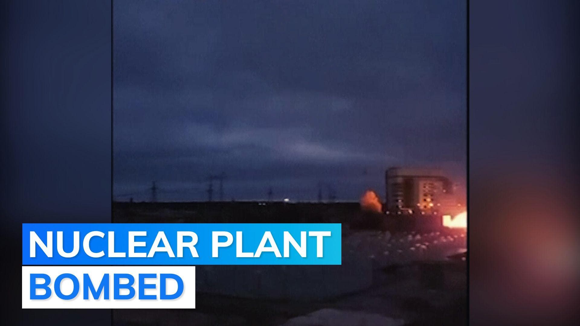 Powerful explosions rock Ukraine's Zaporizhzhia nuclear plant