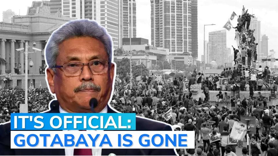 Sri Lankan Speaker officially announces Gotabaya's resignation, PM to act as interim Prez
