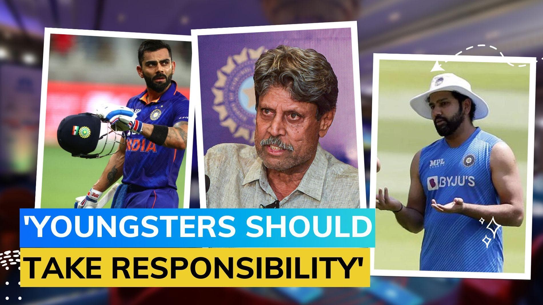 Don't pin hopes on Rohit & Kohli for World Cup title: Kapil Dev