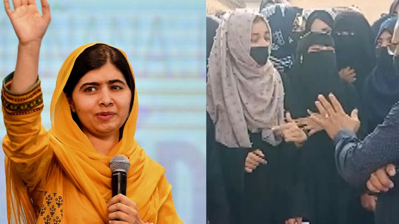 Hijab row: Taliban-target Malala comments on debate; BJP says 'hide behind burqa'