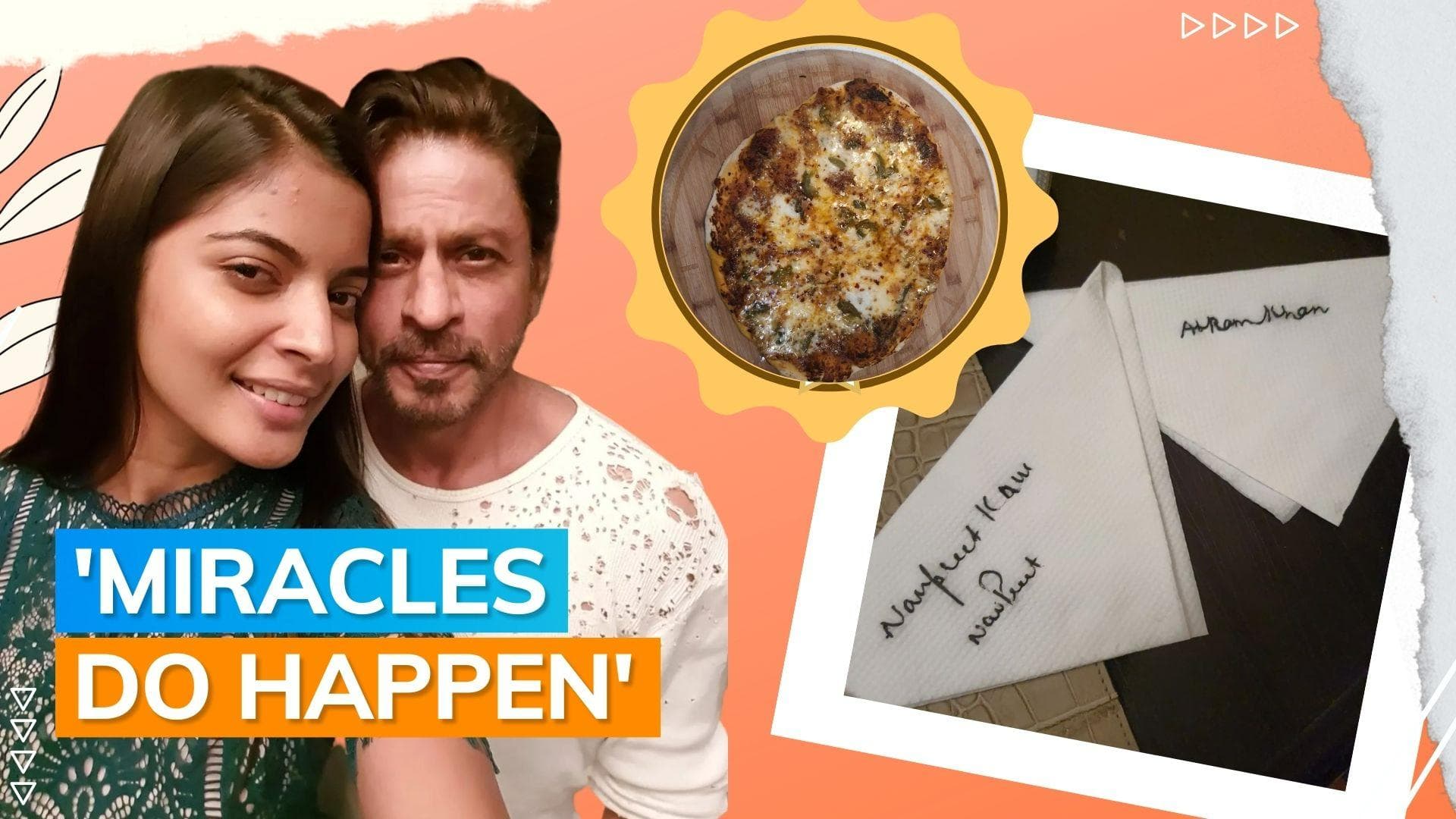 Shah Rukh Khan hosts model Navpreet Kaur at Mannat, turns chef for her: see pics