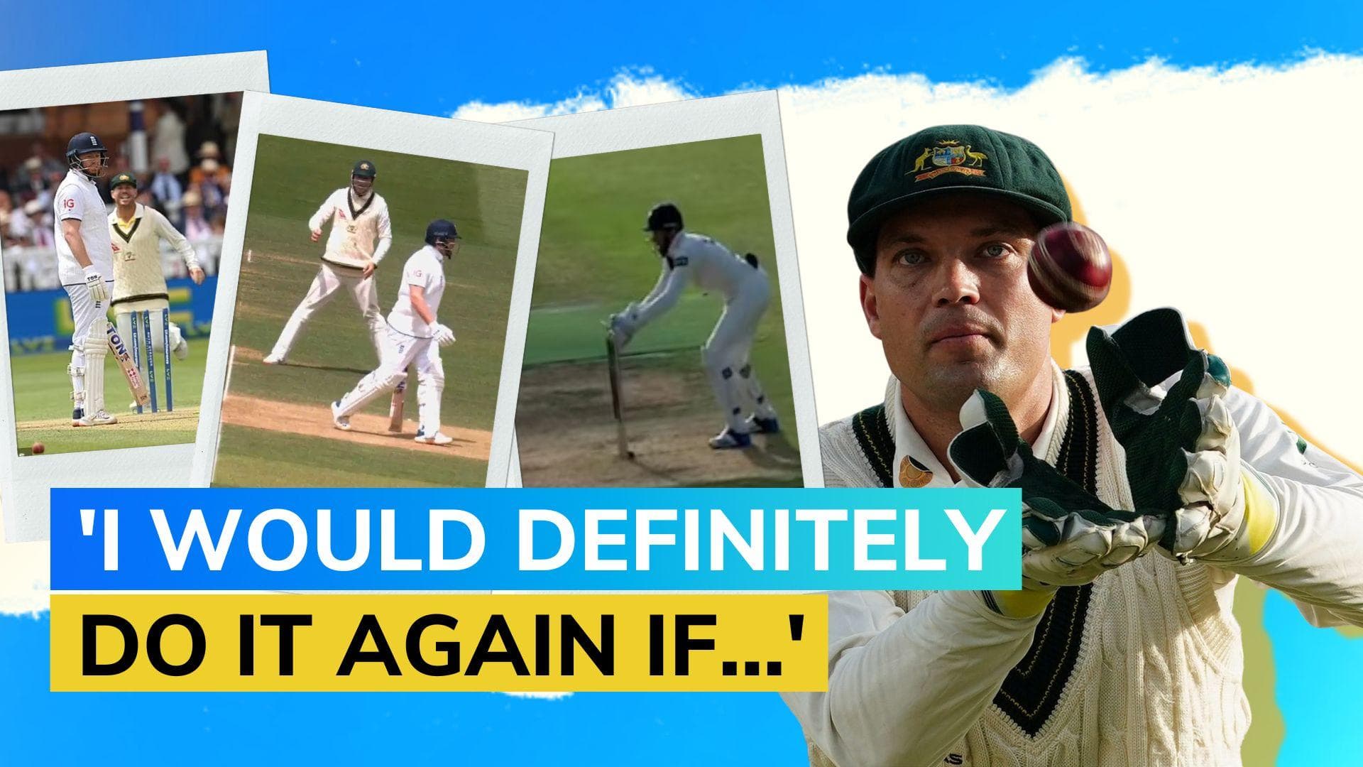 Ashes 2023: Alex Carey breaks silence over controversial Jonny Bairstow stumping