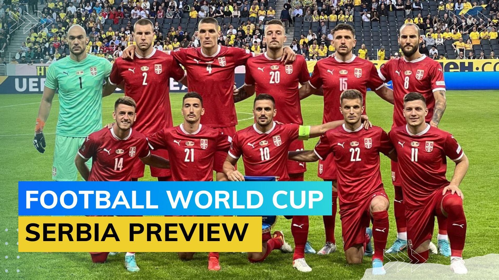 FIFA World cup 2022: Serbia full schedule, match timings, squad, live telecast and streaming 