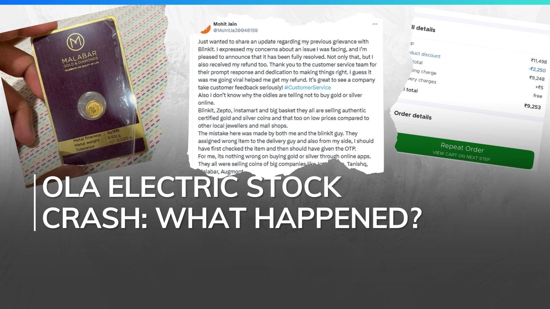 Dhanteras Gold Order Gone Wrong: Blinkit Customer's Shocking Discovery