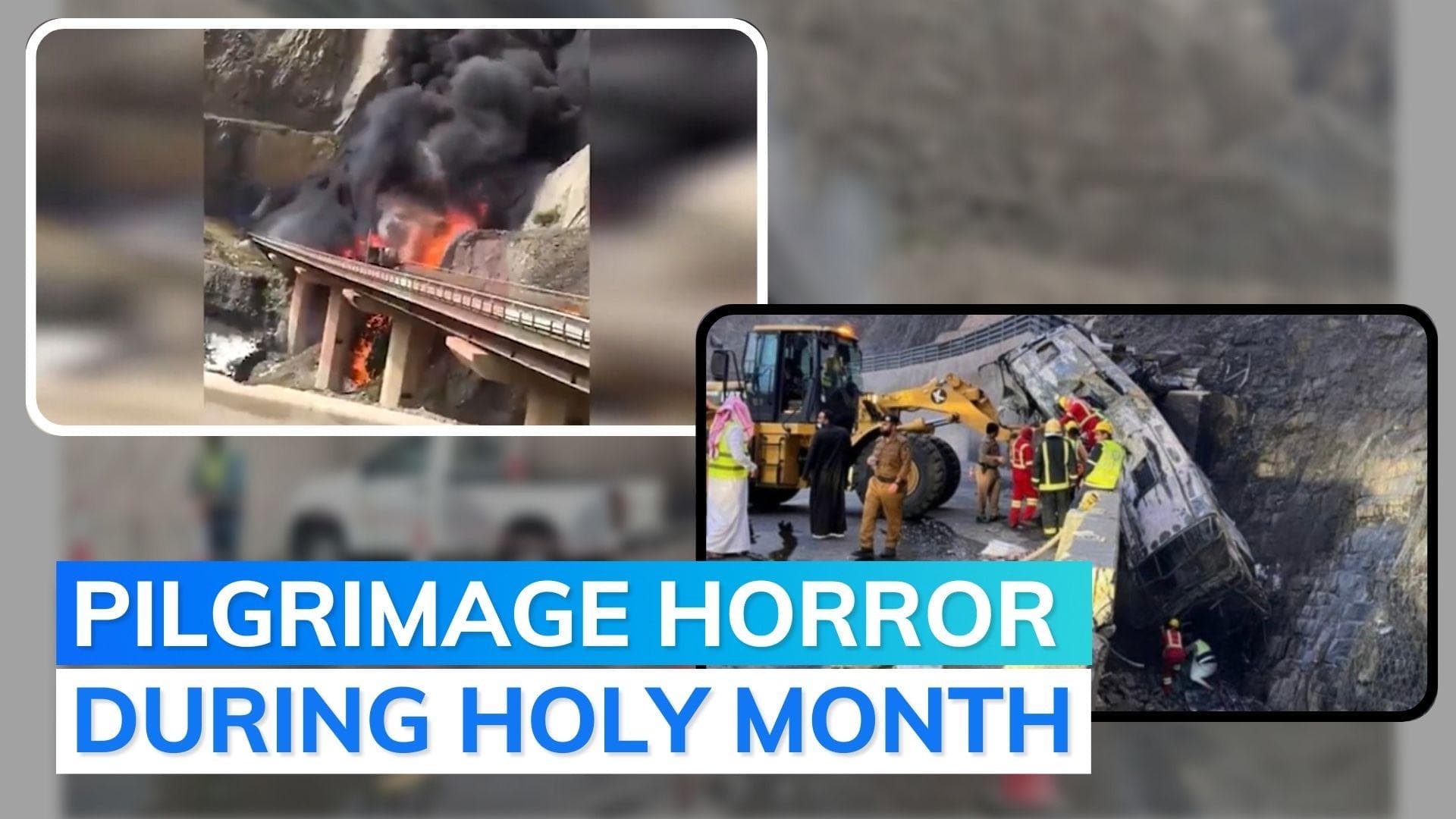 20 pilgrims killed following bus crash in Saudi Arabia