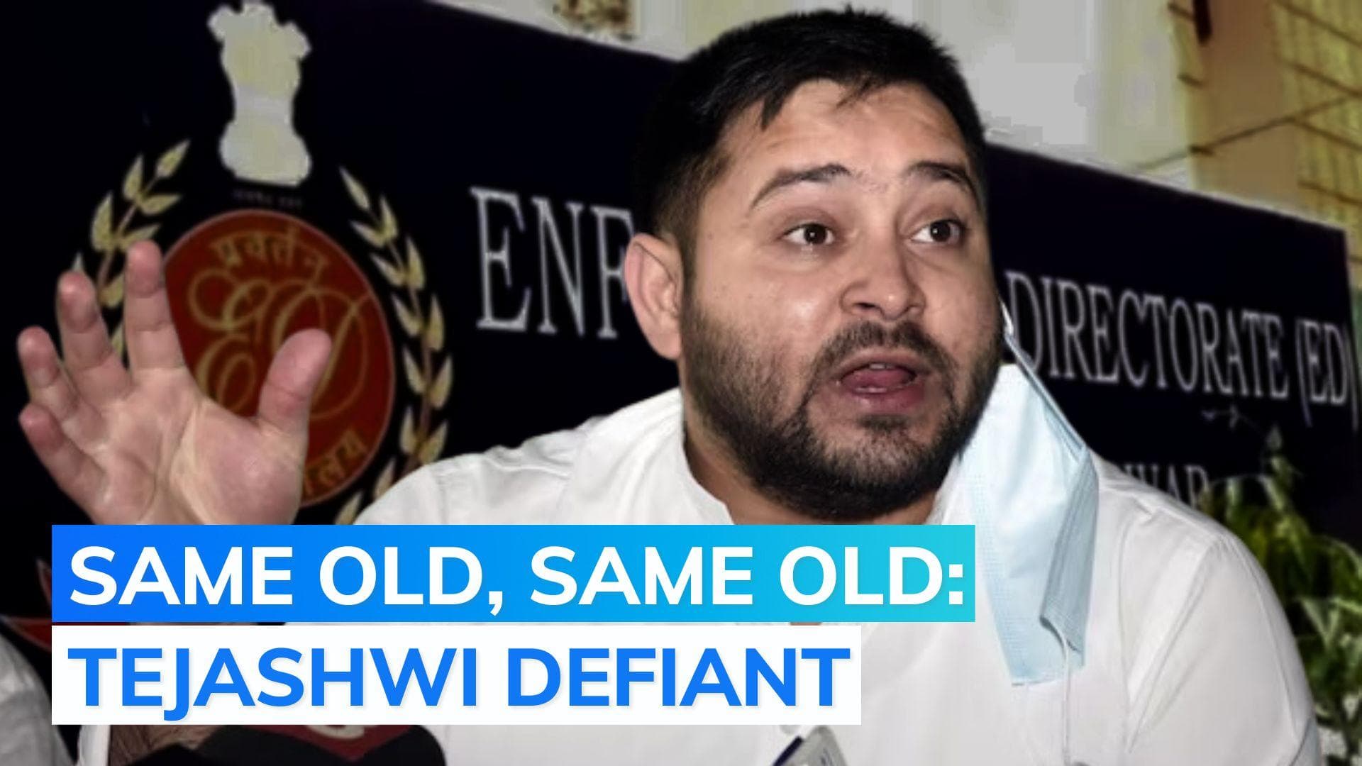 'Routine': Tejashwi drops hints he may skip ED summon in railway job case