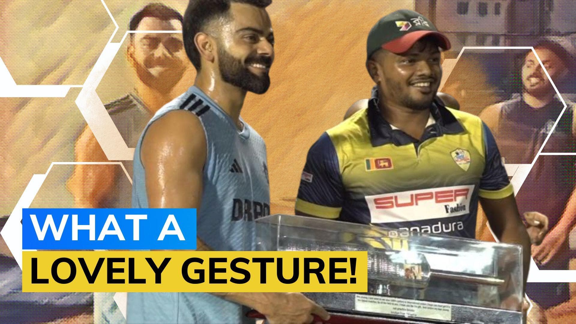 Virat Kohli gets special gift from Sri Lankan cricketer ahead of India vs Pakistan | Asia Cup 2023