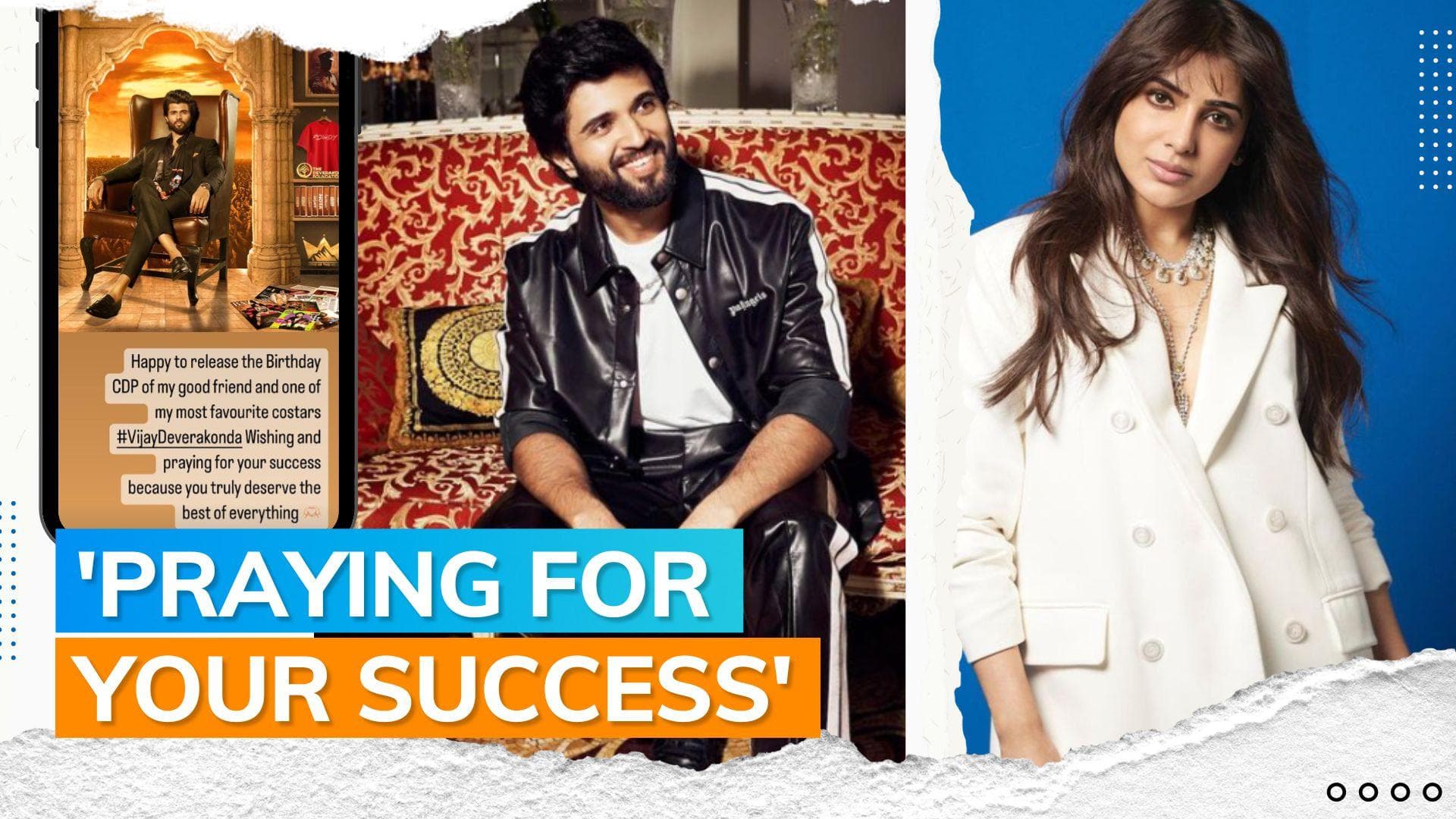 Samantha Ruth Prabhu shares sweet birthday note for Vijay Deverakonda: ‘You truly deserve the best’