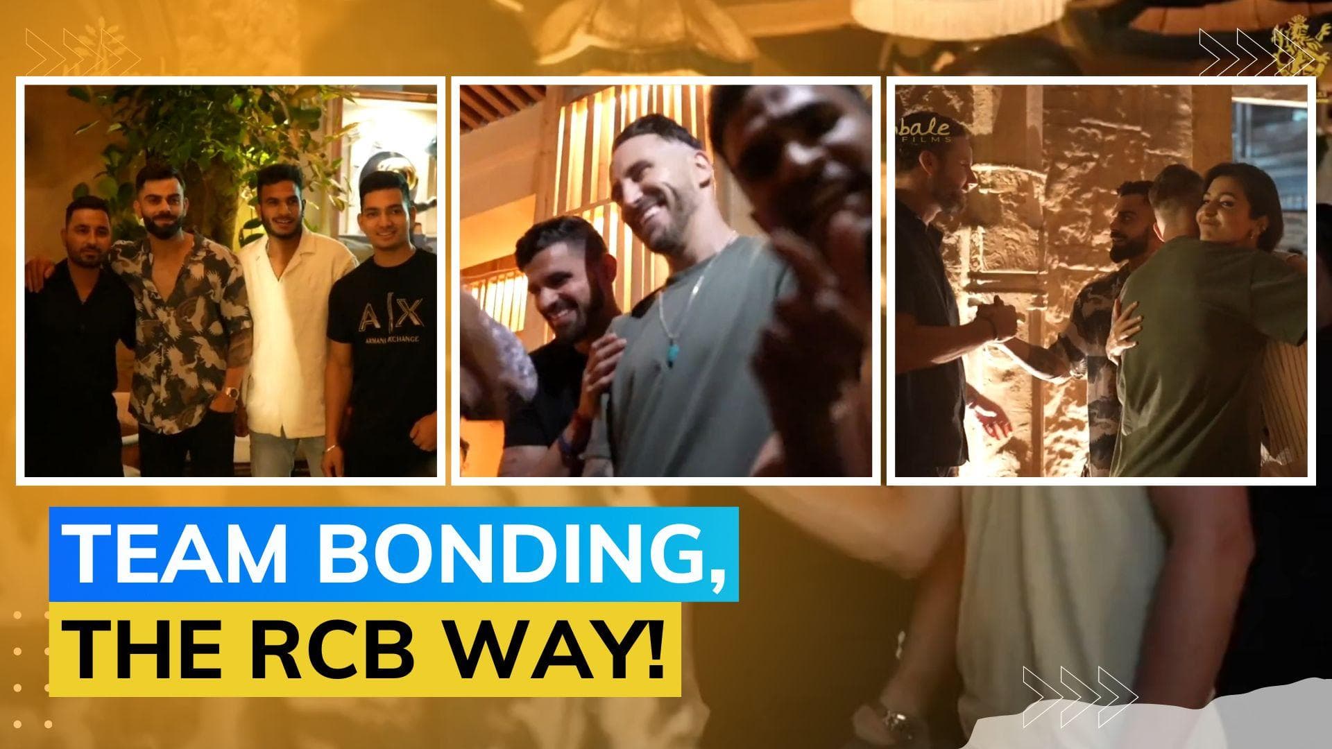 TATA IPL 2023: Virat Kohli and Anushka Sharma host dinner for RCB team