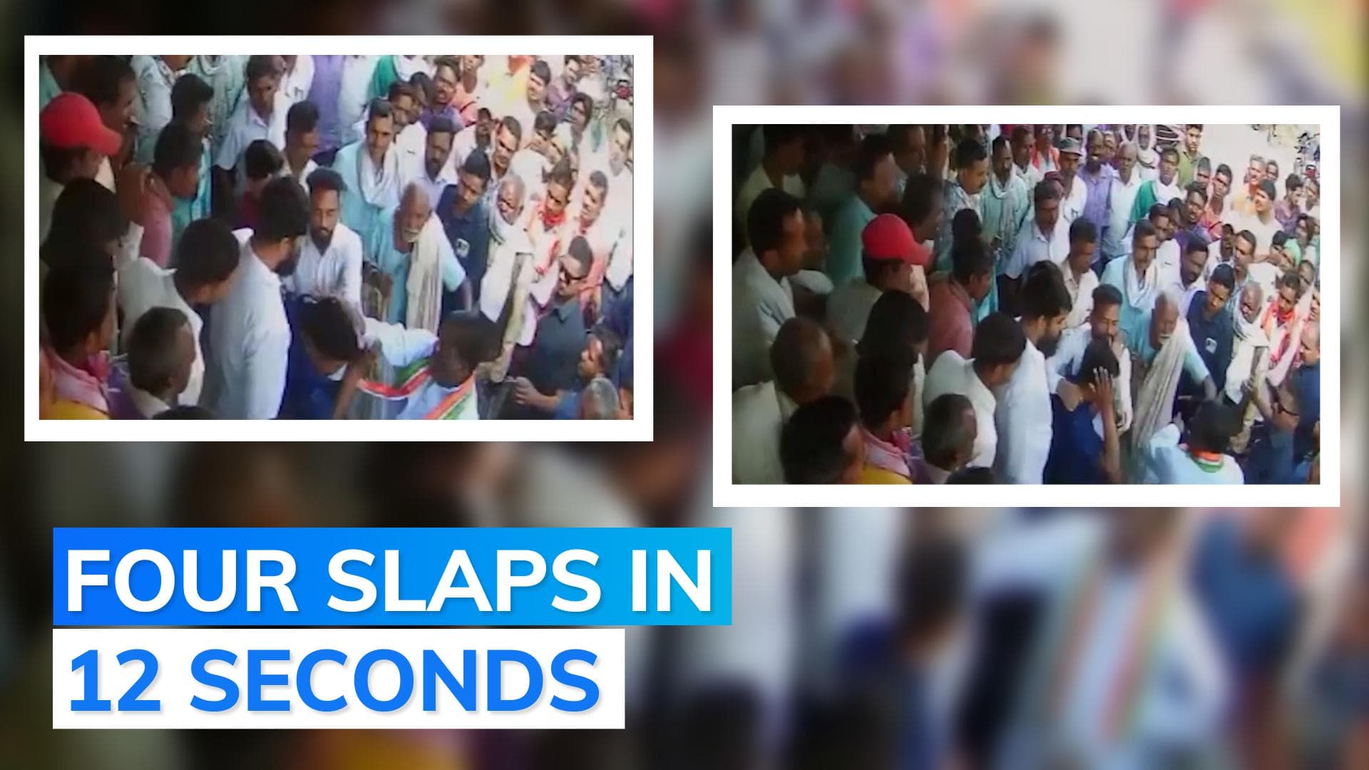 On cam: Congress MLA slaps man outside bank branch, justifies act