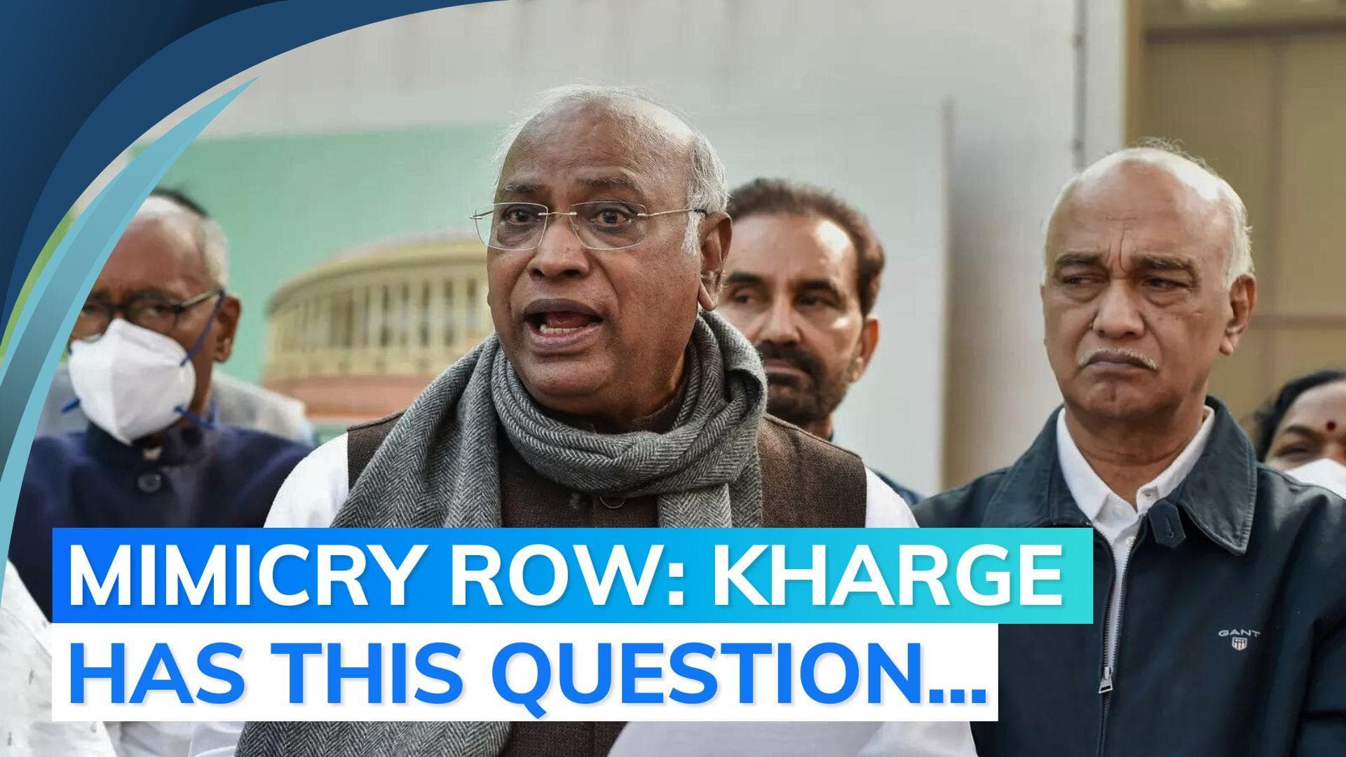 Should I say I'm not allowed to speak in Parliament because I'm Dalit: Kharge jabs Dhankar