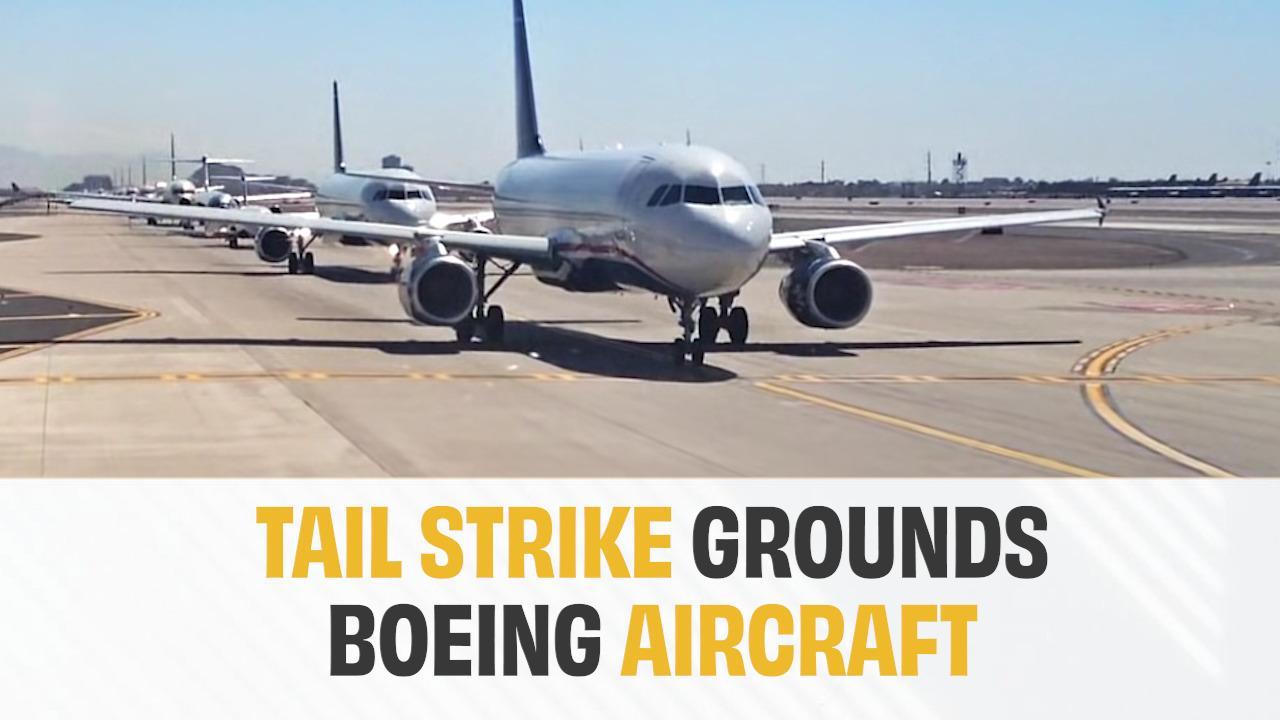 Video: Boeing aircraft meets tail strike in Russia while landing