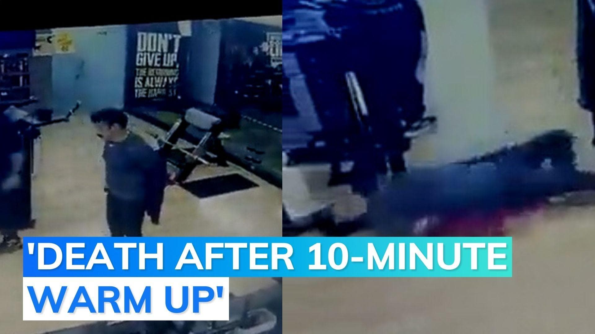 On camera: Madhya Pradesh hotelier dies during workout at gym