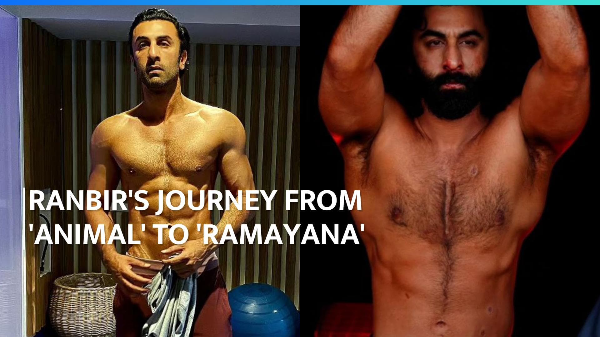 Trainer gives sneak peek into Ranbir Kapoor's massive transformation from Animal to Ramayana