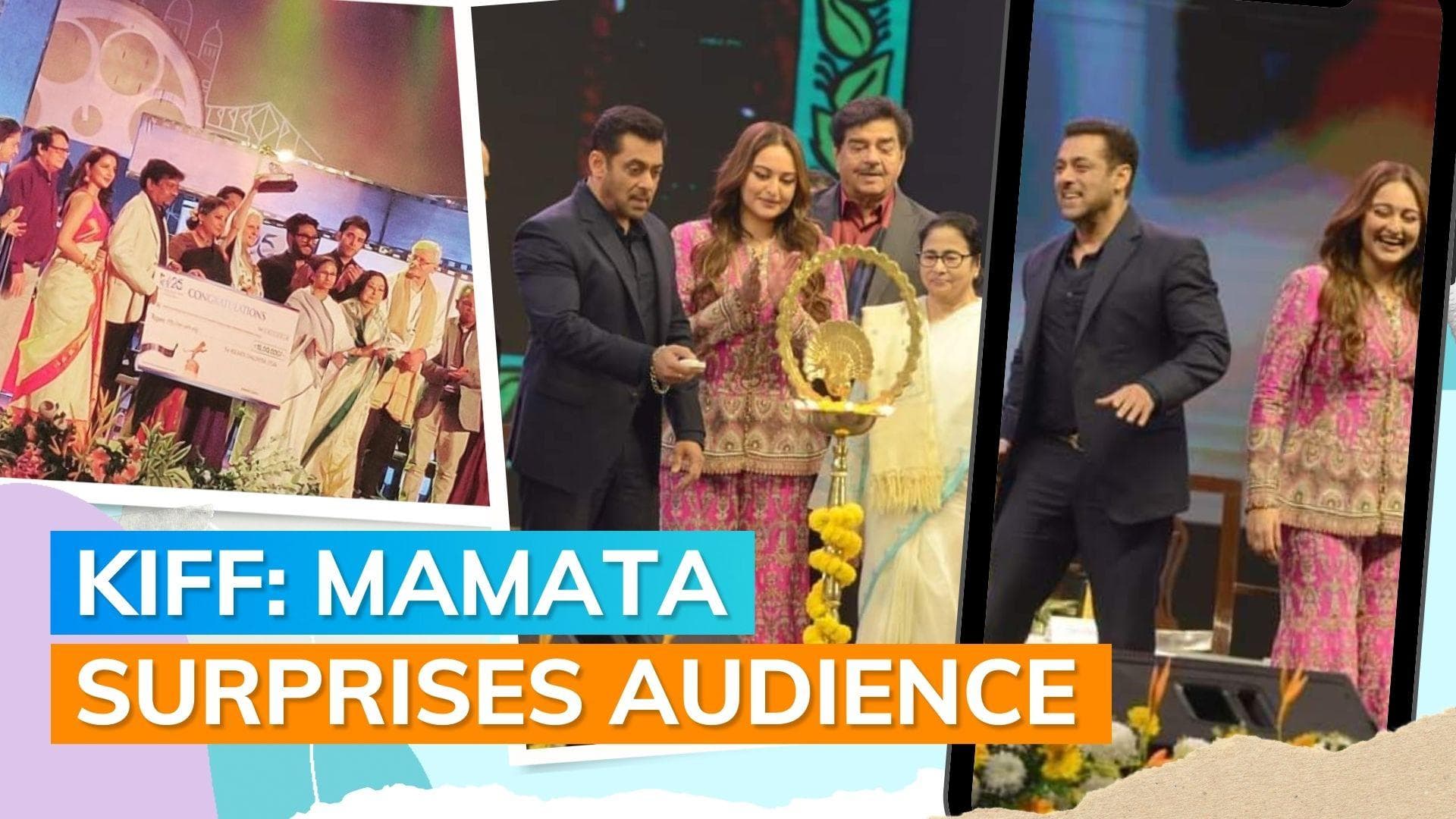 Kolkata International Film Festival: Salman Khan dances with Mamata Banerjee, and Anil Kapoor | watch