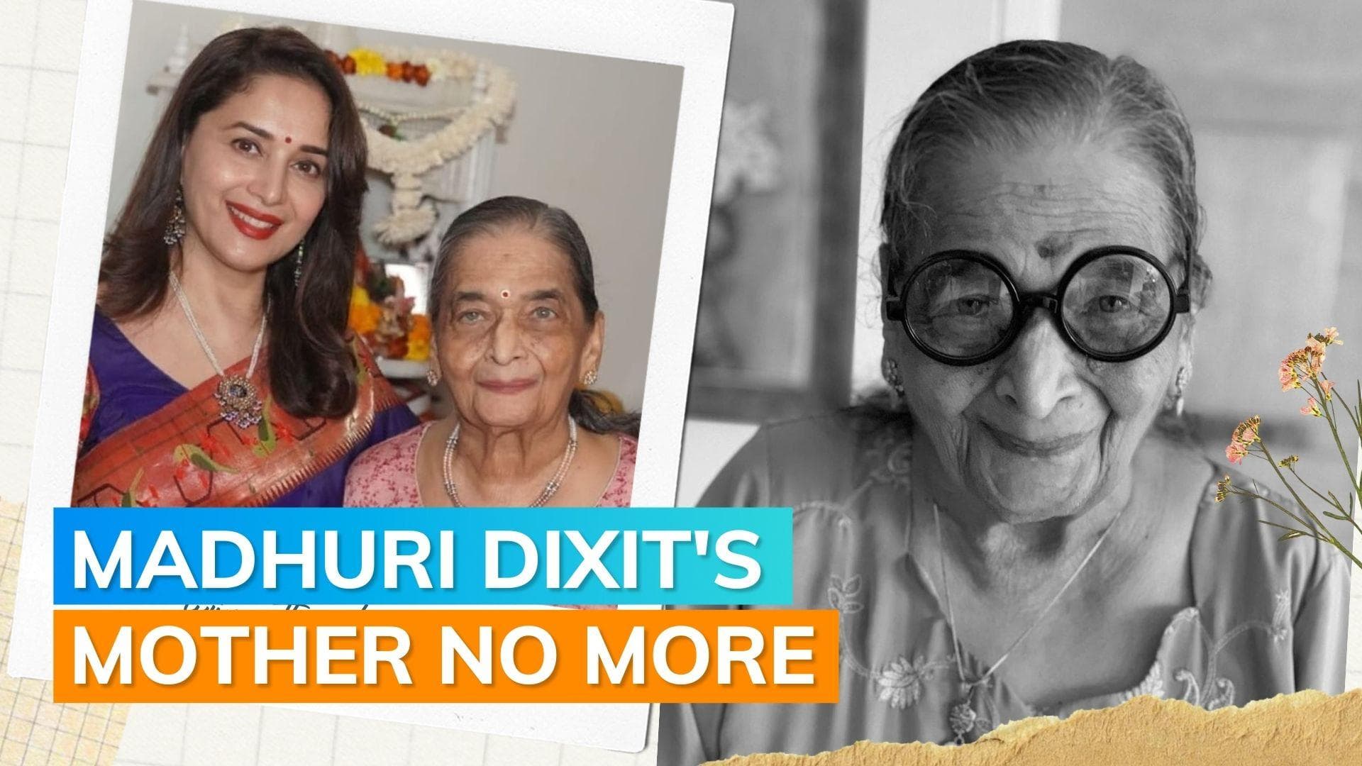 Madhuri Dixit's mother Snehlata Dixit dies at 91