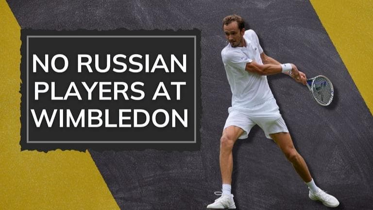 It's official: Russian and Belarusian players barred from participating in Wimbledon 2022