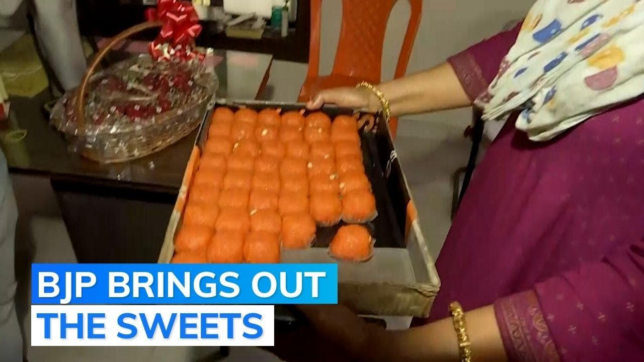 Tripura polls 2023: celebrations begin at CM house as BJP maintains lead