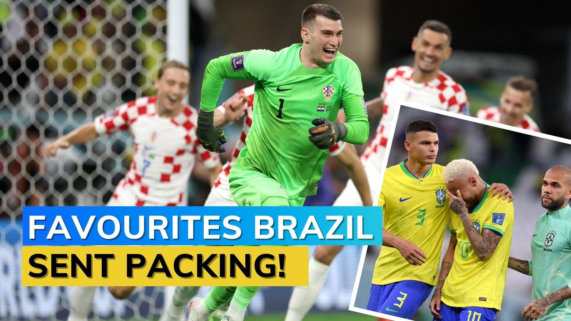 WATCH Highlights - Croatia beat Brazil 4-2 on penalties to qualify for FIFA World Cup semi-finals