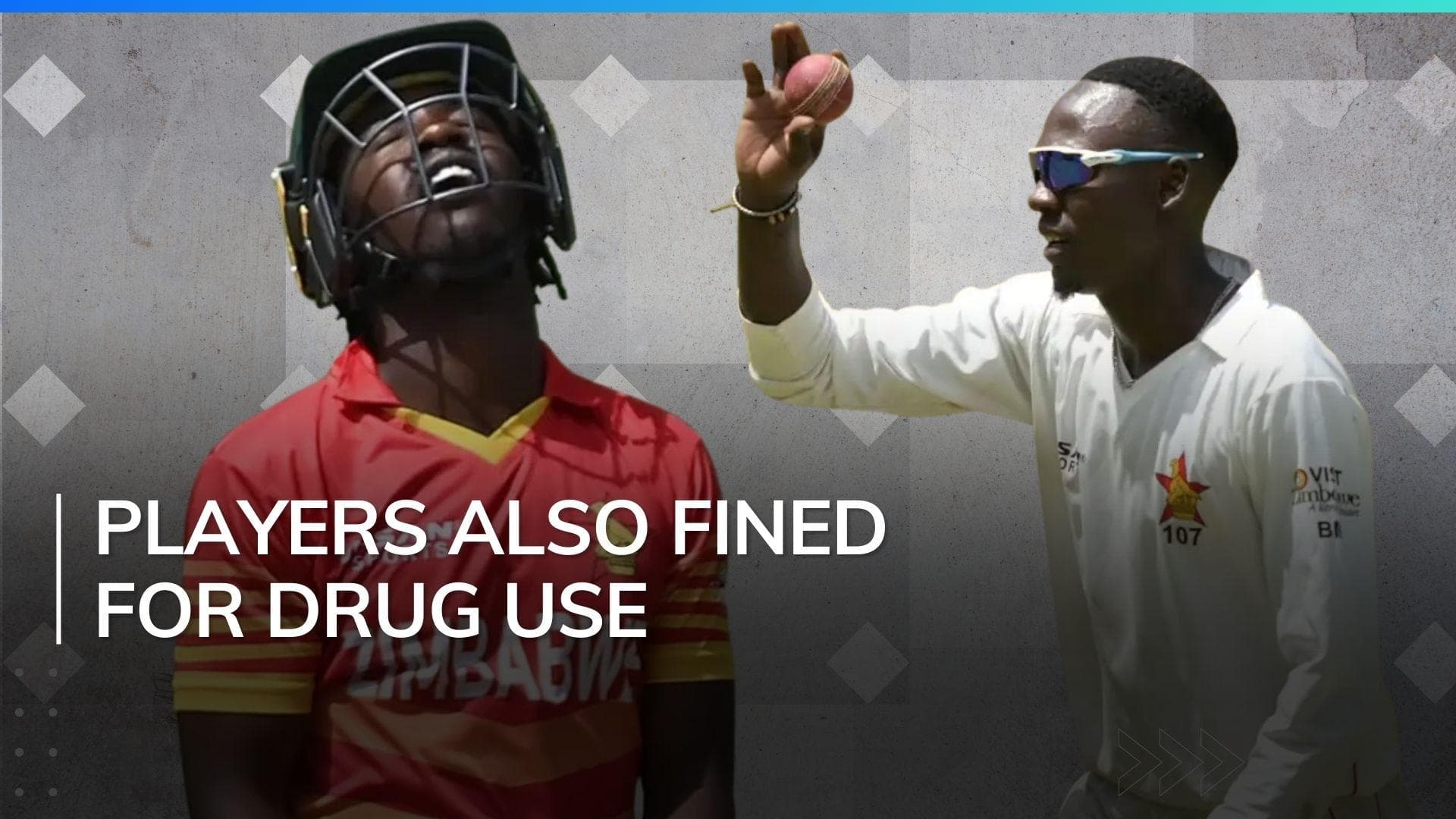 Three Zimbabwean cricketers suspended for recreational drug use