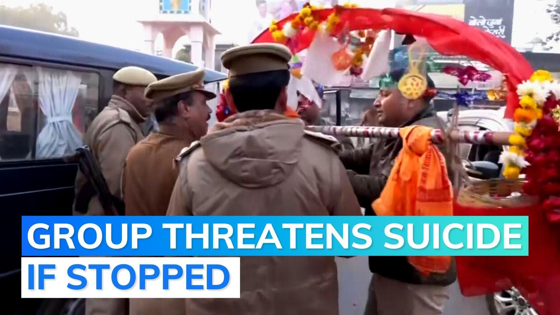 Mathura: Hindu group wants Hanuman Chalisa inside mosque; police step up security to keep peace